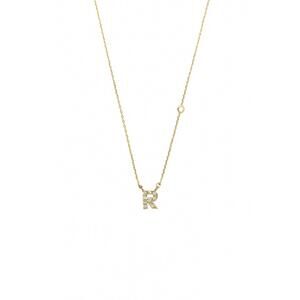 NEW TAI JEWELRY women's initial r necklace in gold